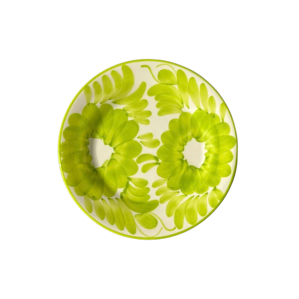 Florita Dessert Plate, Kiwi