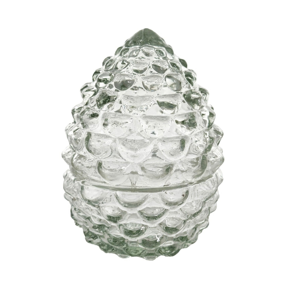 Seraphina Frosted Glass Pine Cone Set