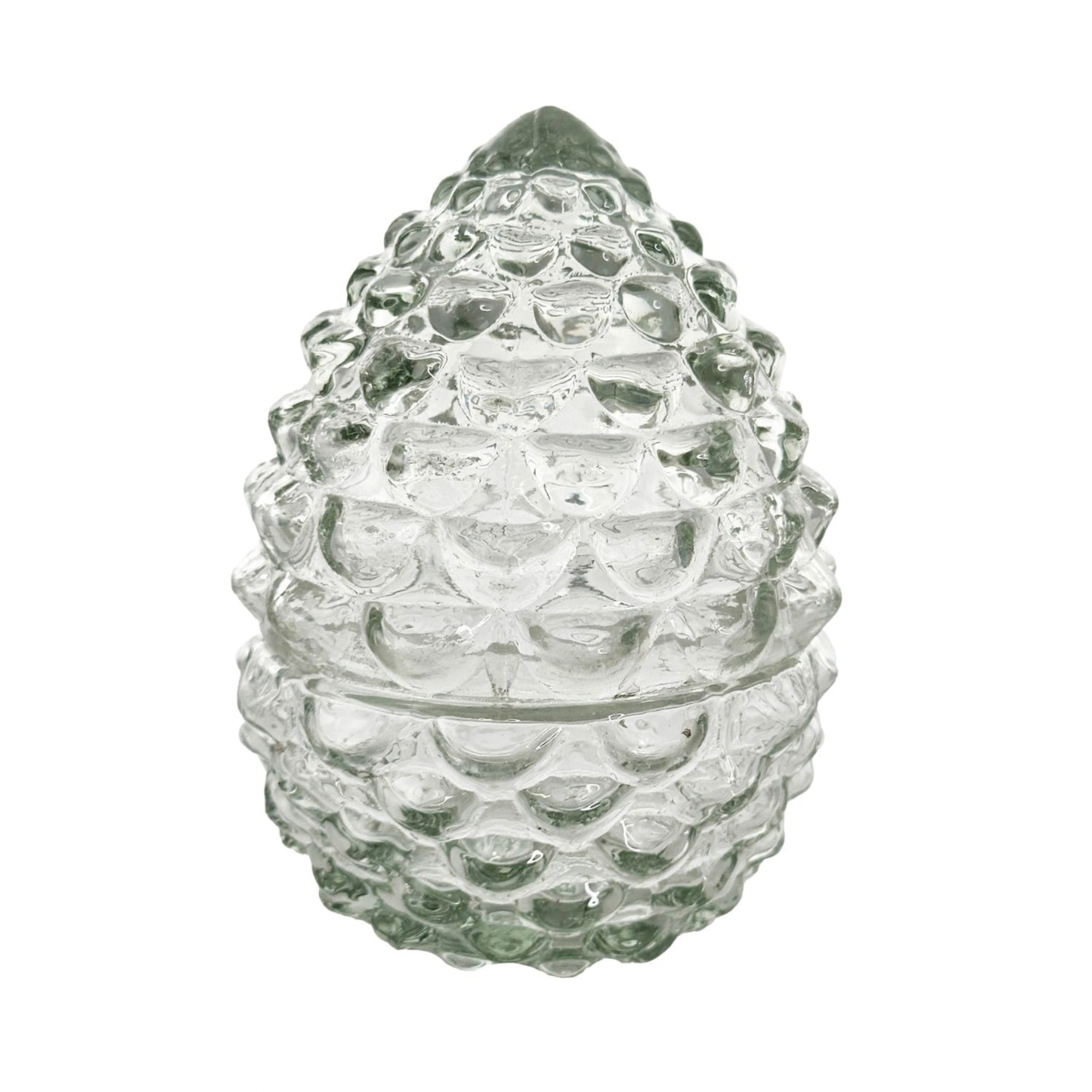Seraphina Frosted Glass Pine Cone Set