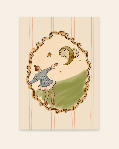 Moondance art print — additional product photo of the design