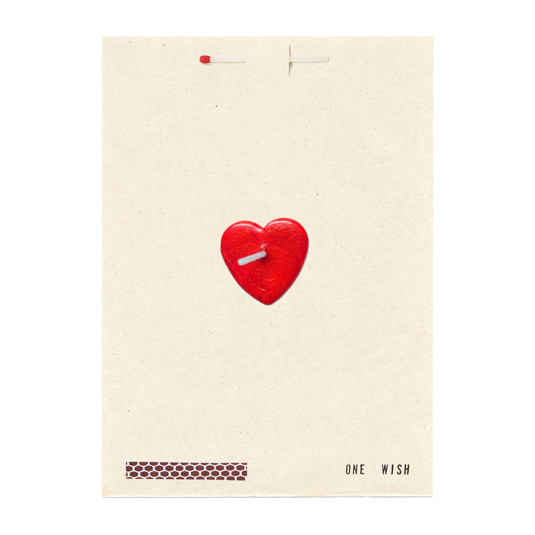 Hearts Rainbow Card Set