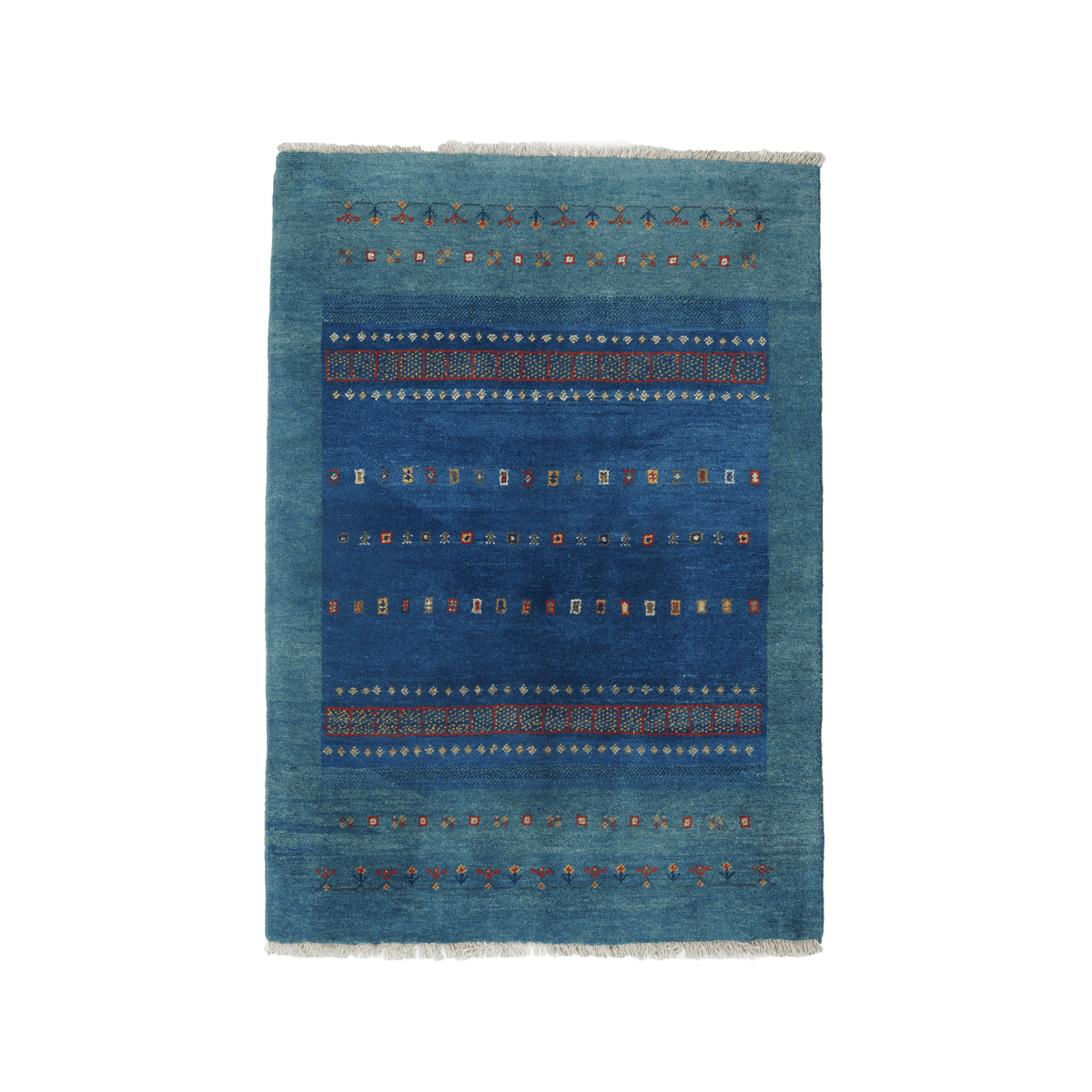 Gabbeh Sonnat Hand-Knotted – Multi, 151 x 107cm