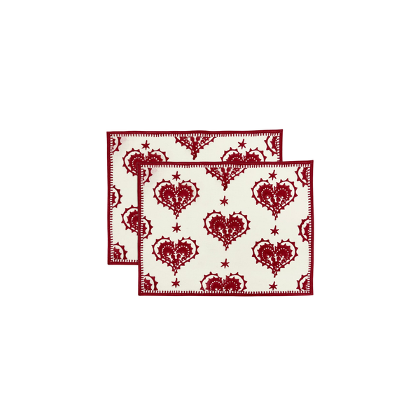 Heart Placemat | Set of Two