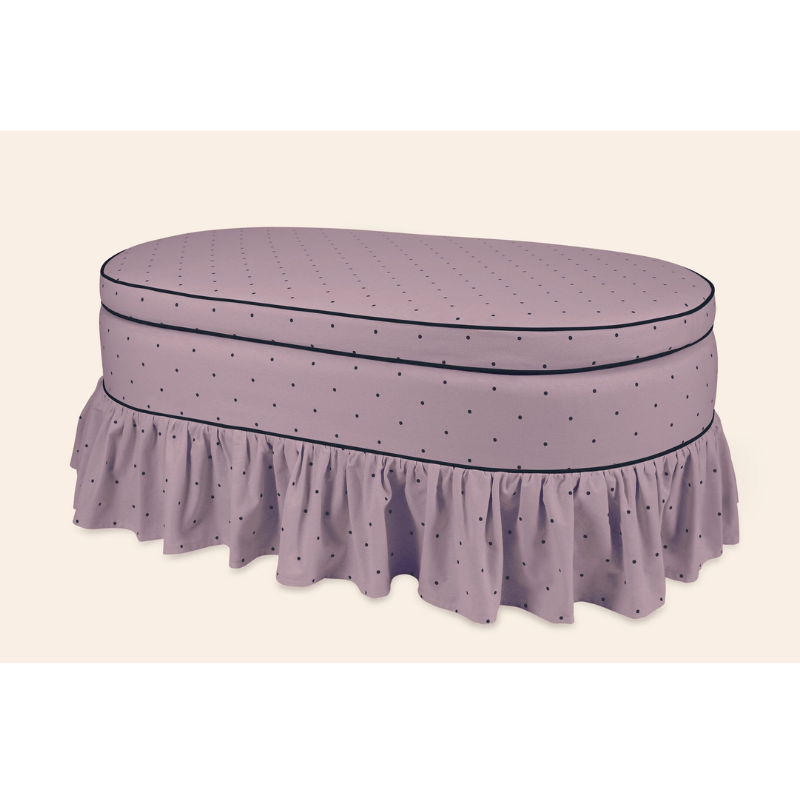 Carlotta Ottoman, Parma Violet