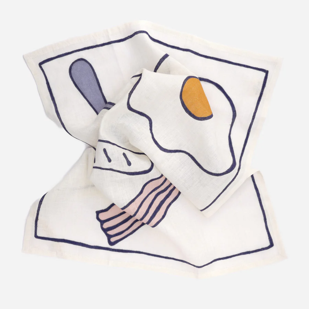 Eggs & Bacon Tea Towel