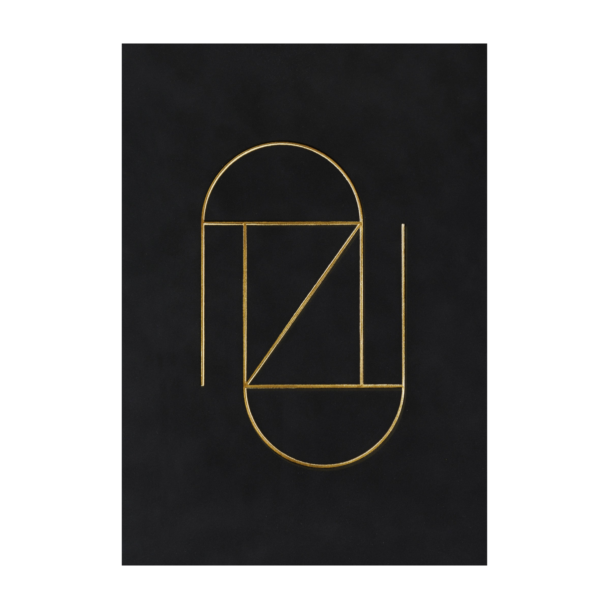 "Black Velour" Print