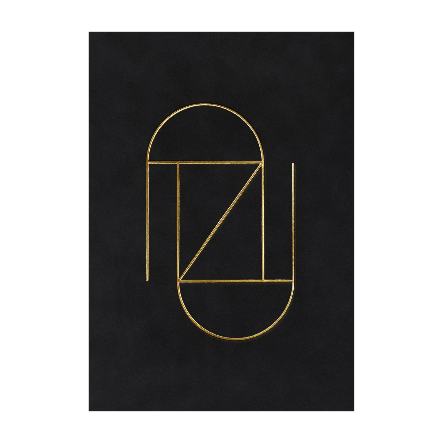 "Black Velour" Print