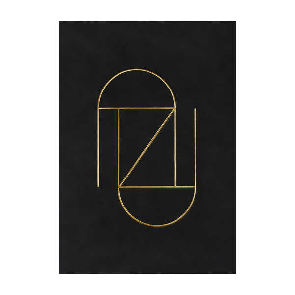 "Black Velour" Print