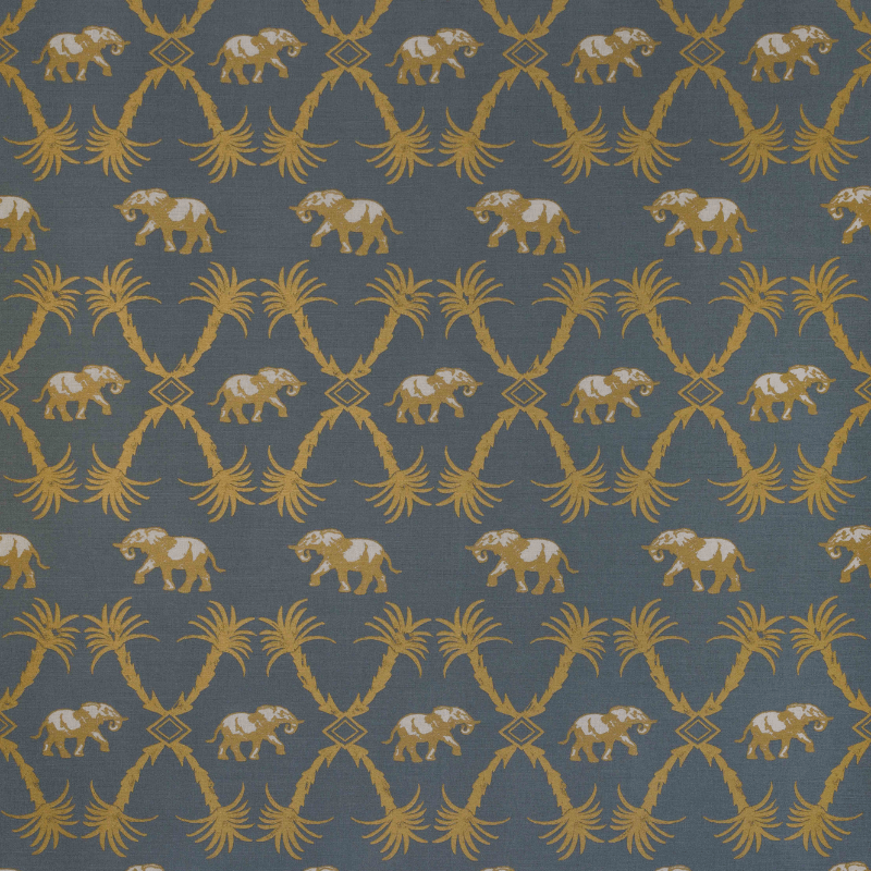 Elephant Palm Fabric