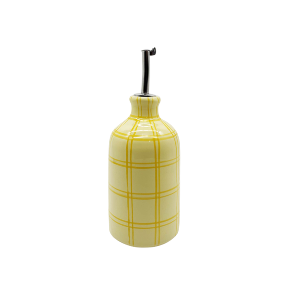 Gingham Oil Bottle