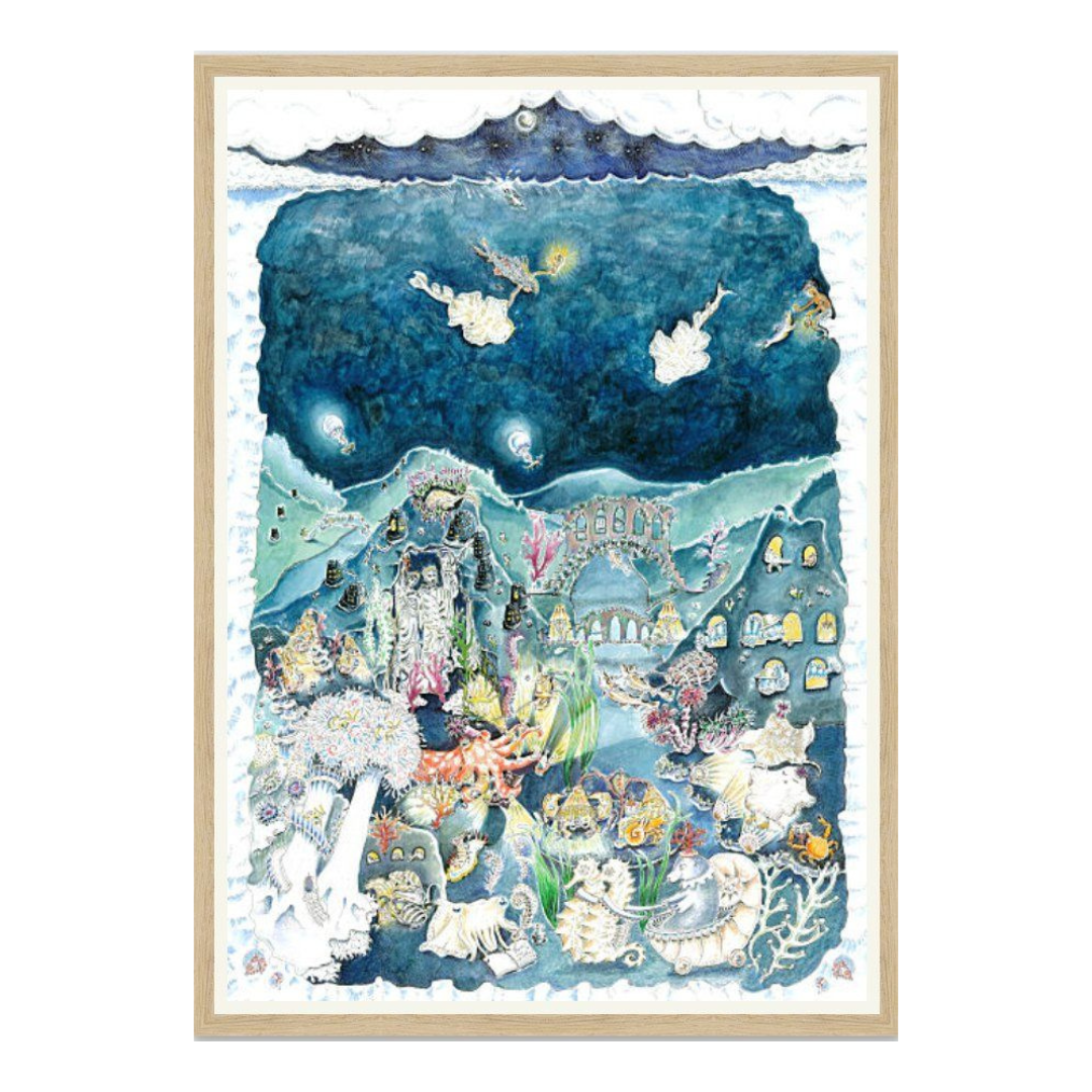 'The Legends of the Sea at Night' - Fine Art Print