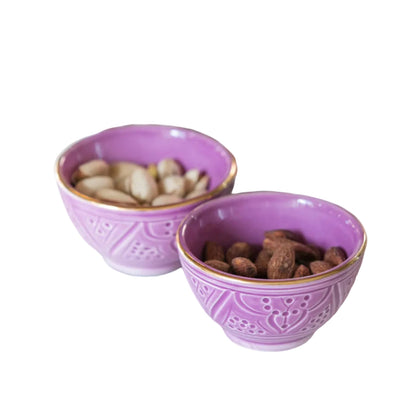 2 mini bols snacking empreinte lilas gold (8809487630655)