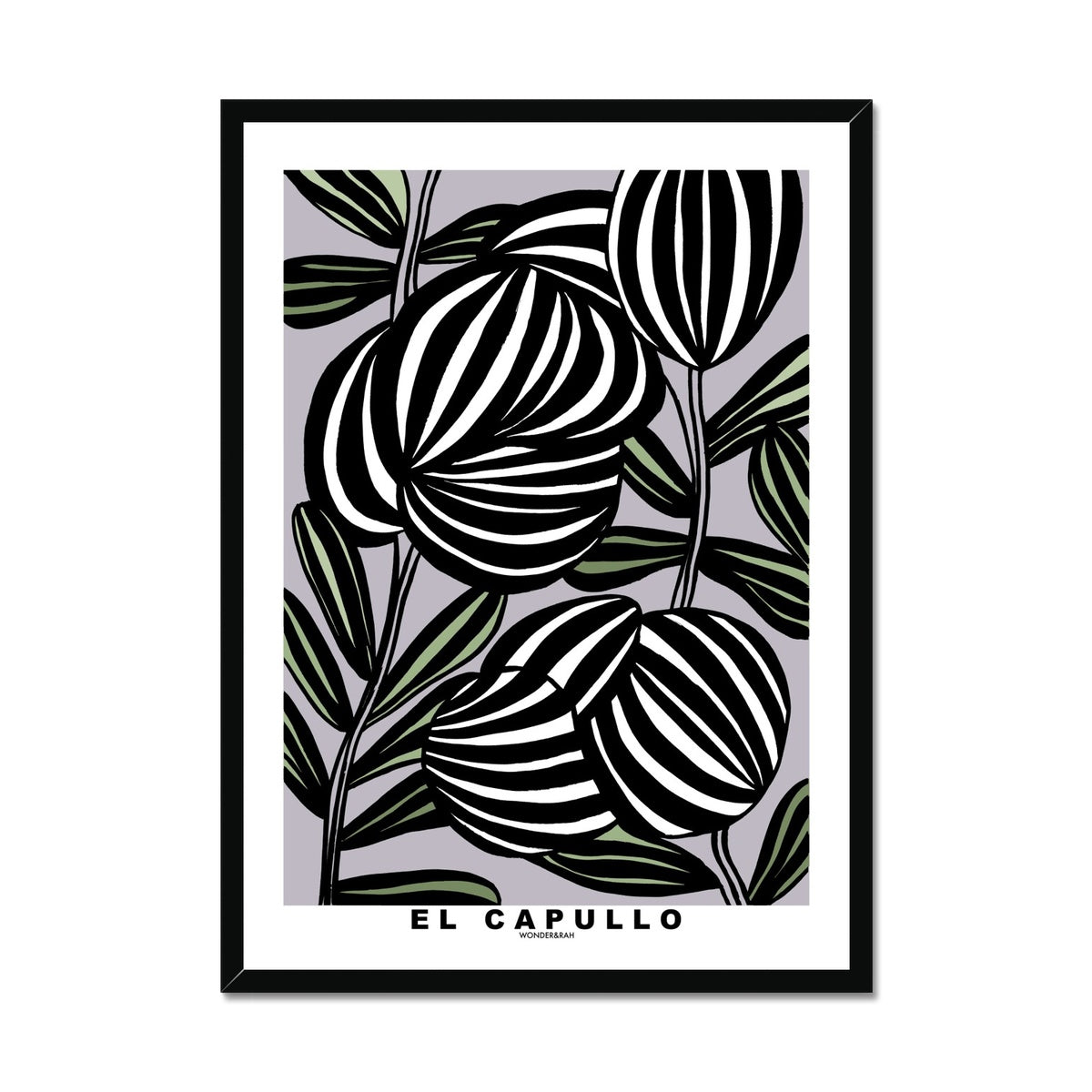 Lilac El Capullo Floral Print