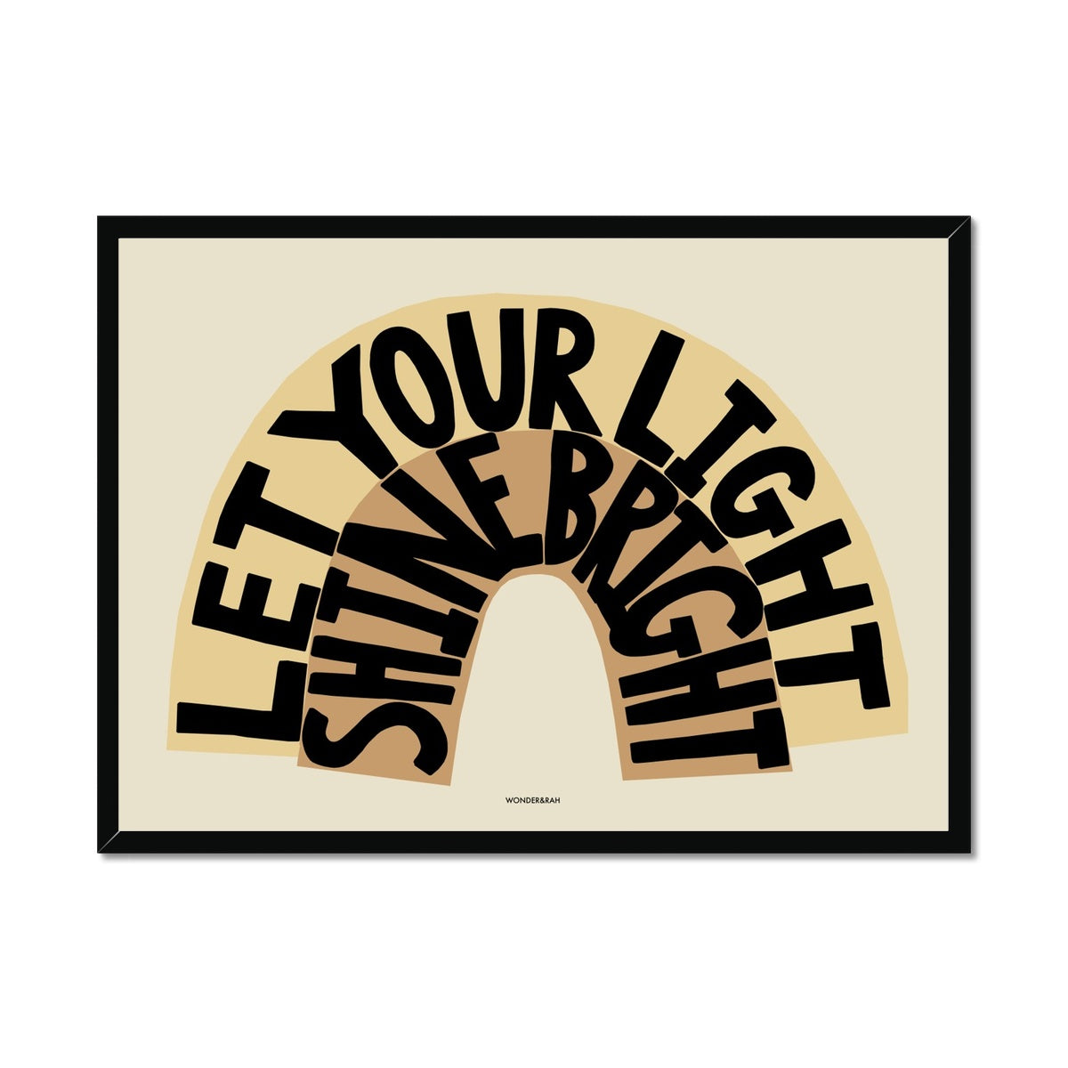 Yellow Shine Bright Children's Print