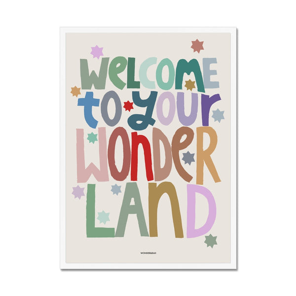 Wonderland Rainbow Children's Print