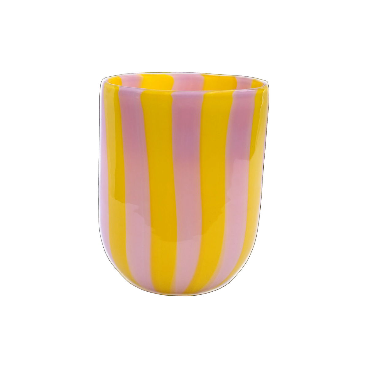 The Maxi Tumbler in Yellow and Pink