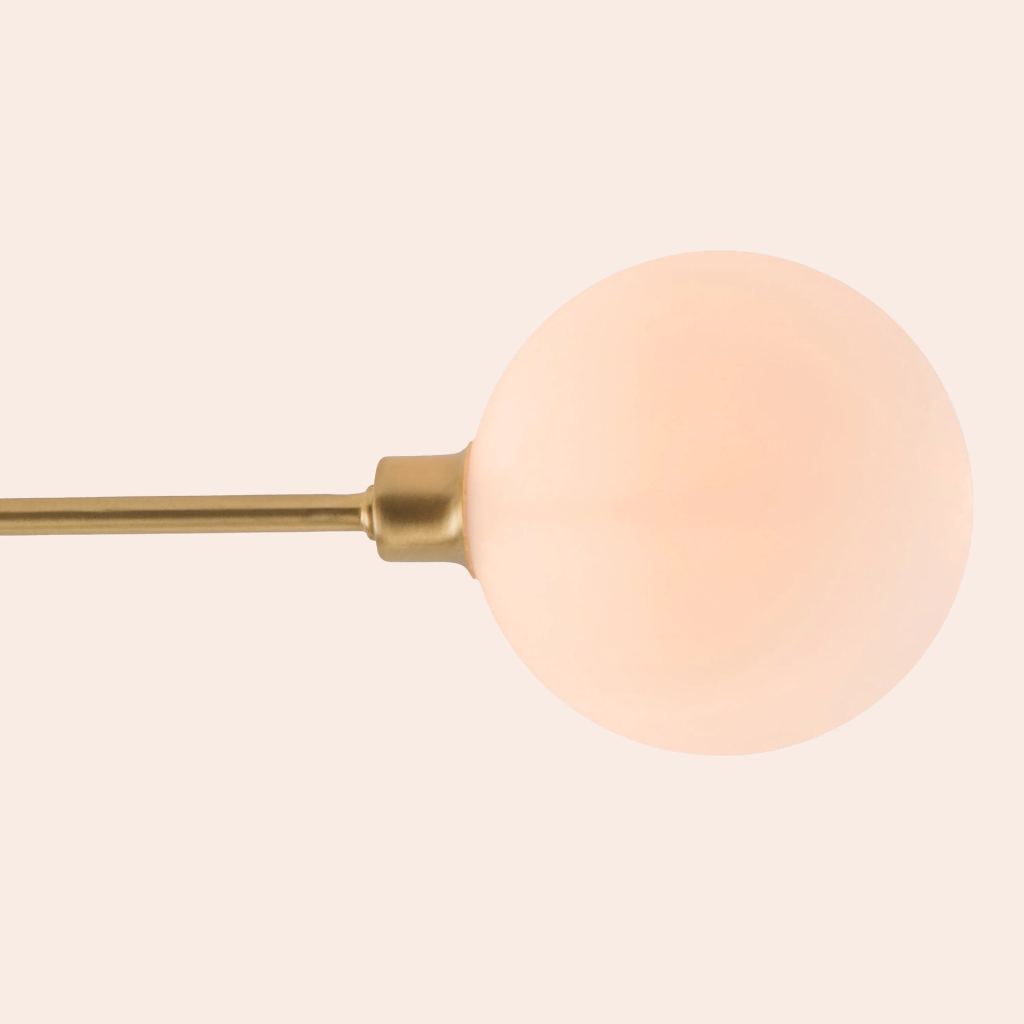 Brass 3 light flush ceiling light