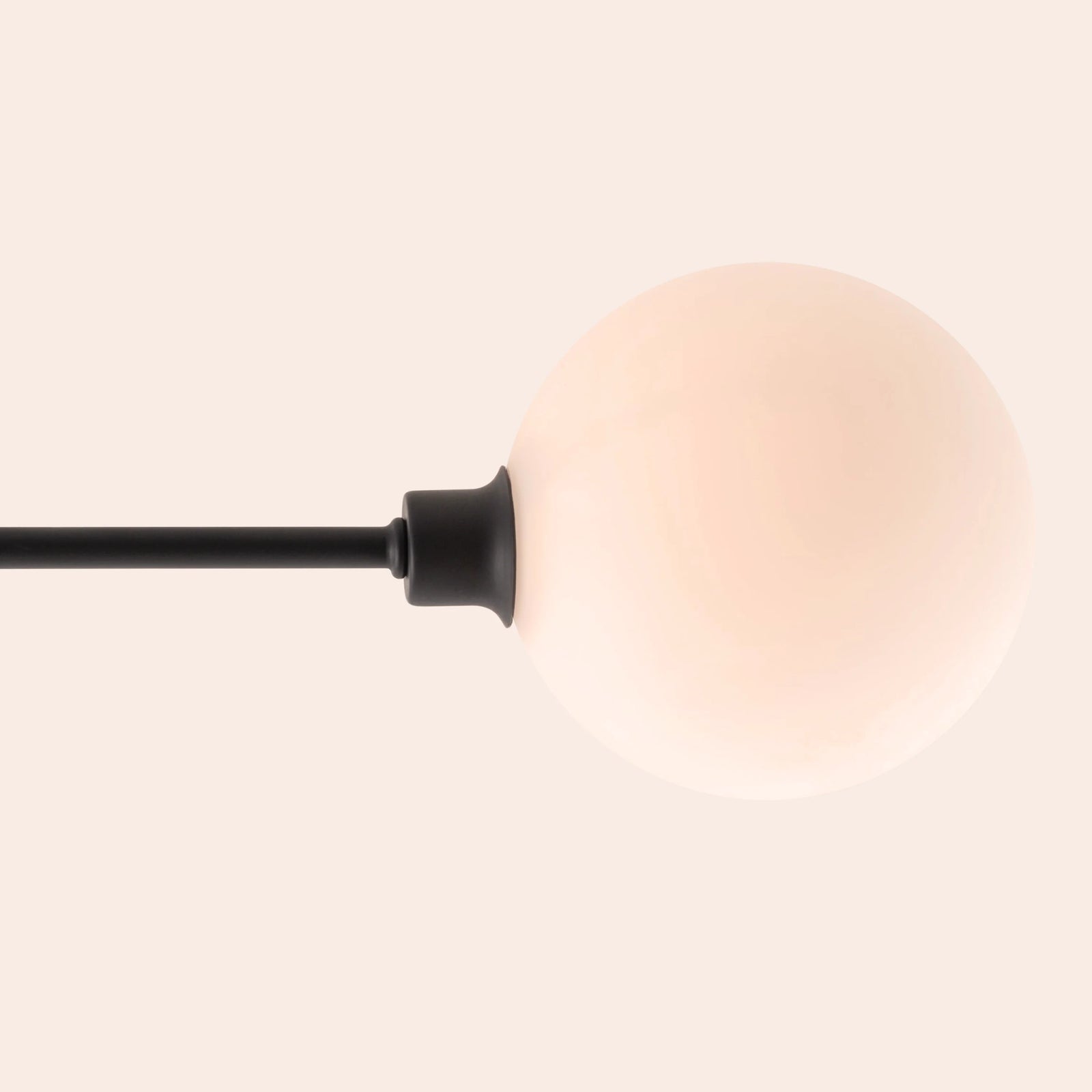 Charcoal grey 3 light flush ceiling light