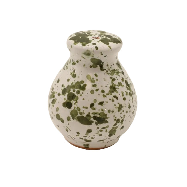 Salt And Pepper Shakers Dots Green