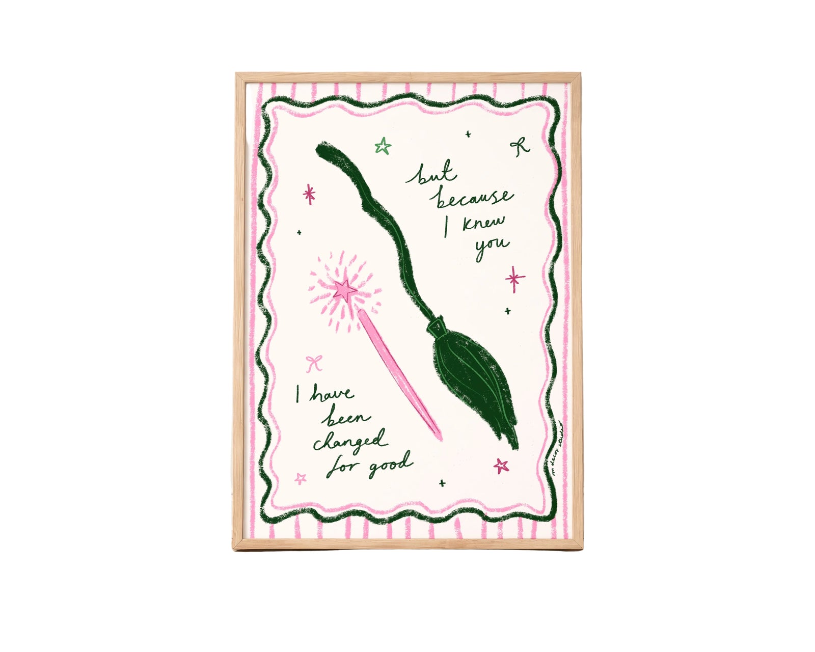 Changed For Good Art Print | Broadway Wicked Inspired