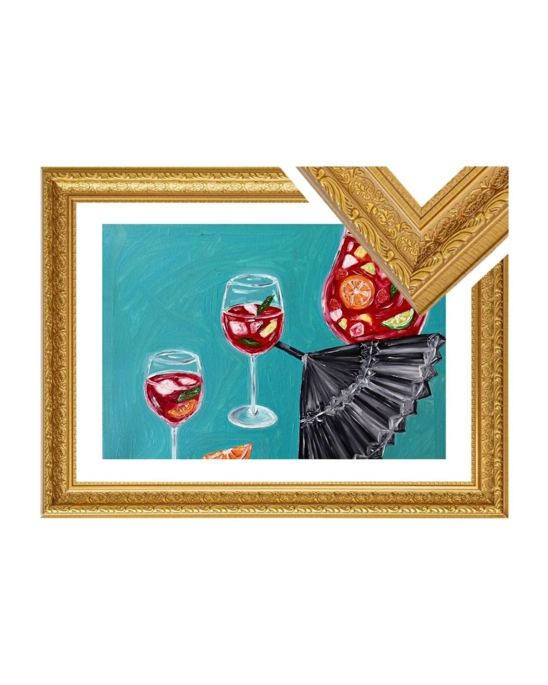 Refreshment in the Sun Fine Art Print