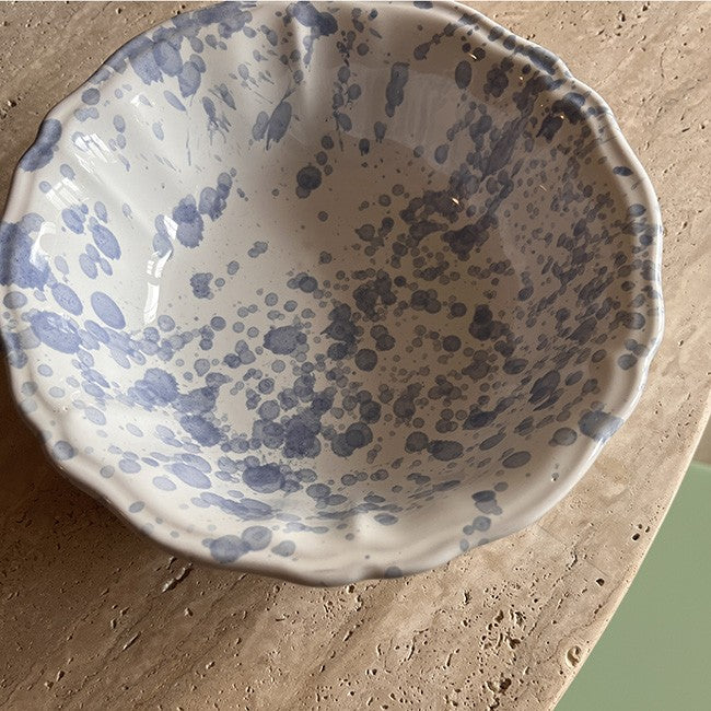 Bowl 14 cm Dots Sky Blue