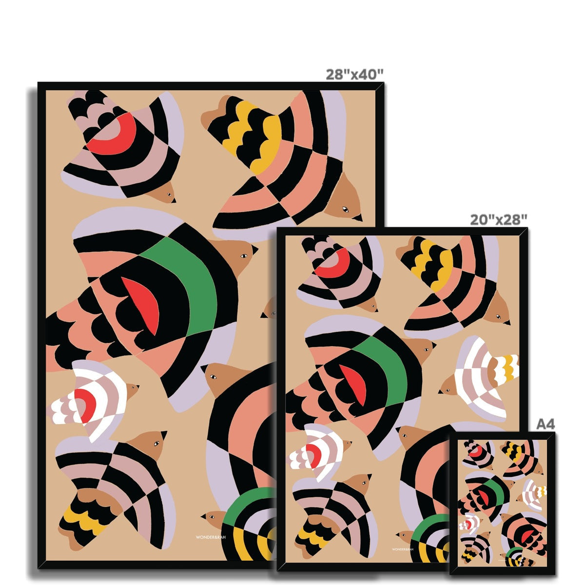 Summer Flock Children's Print
