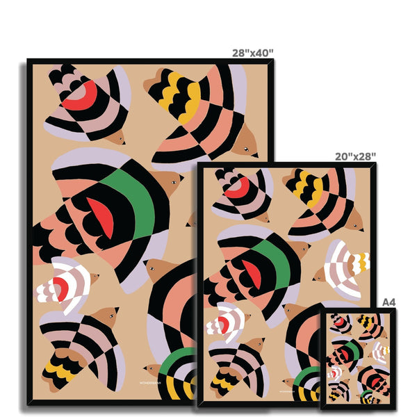 Summer Flock Children's Print