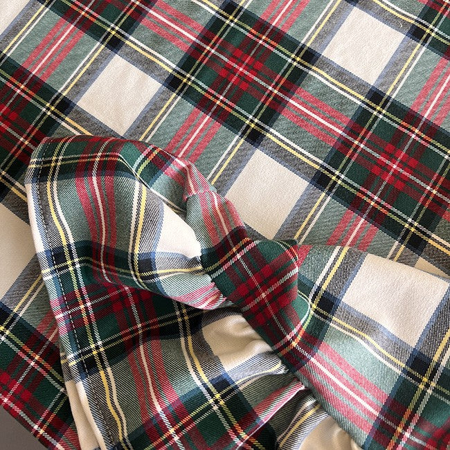 Tablecloth Tartan Christmas