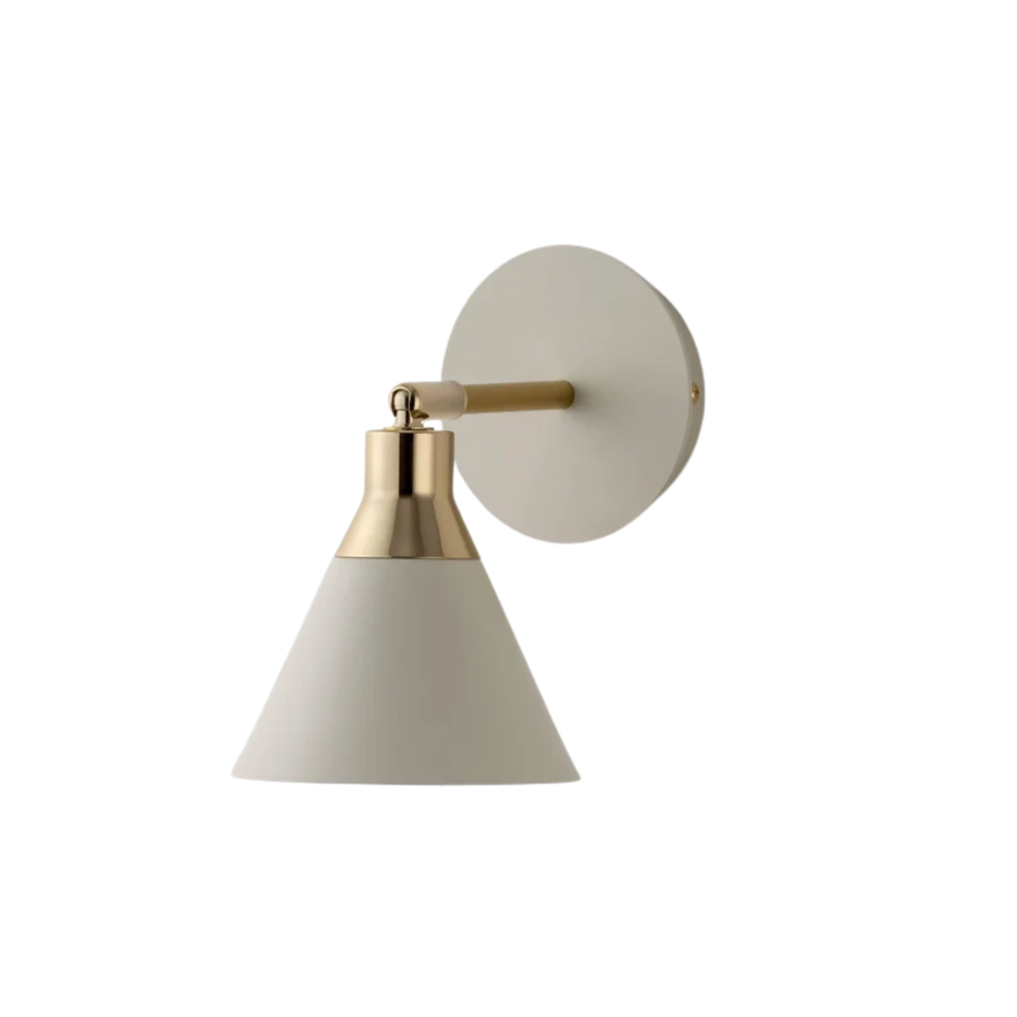 Sand Cone Wall Light