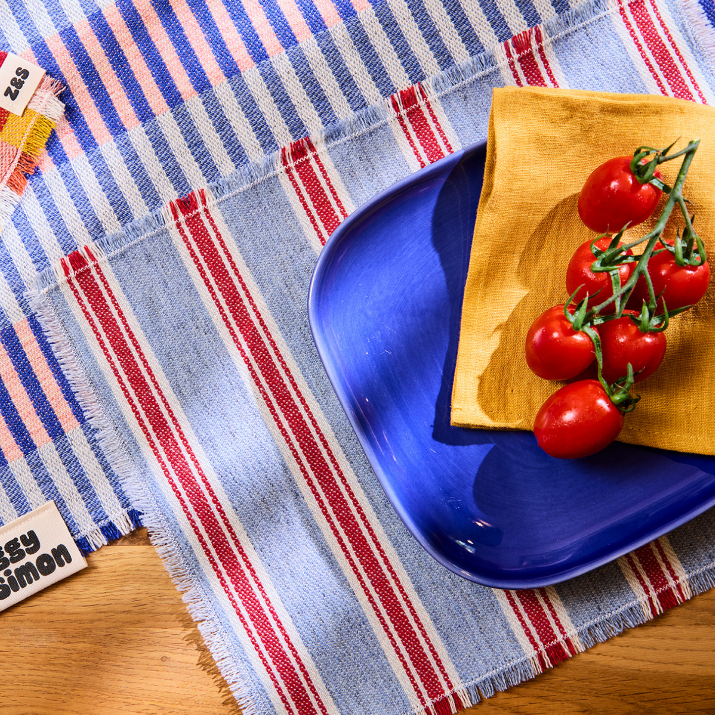 Placemats - Blue Raspberry