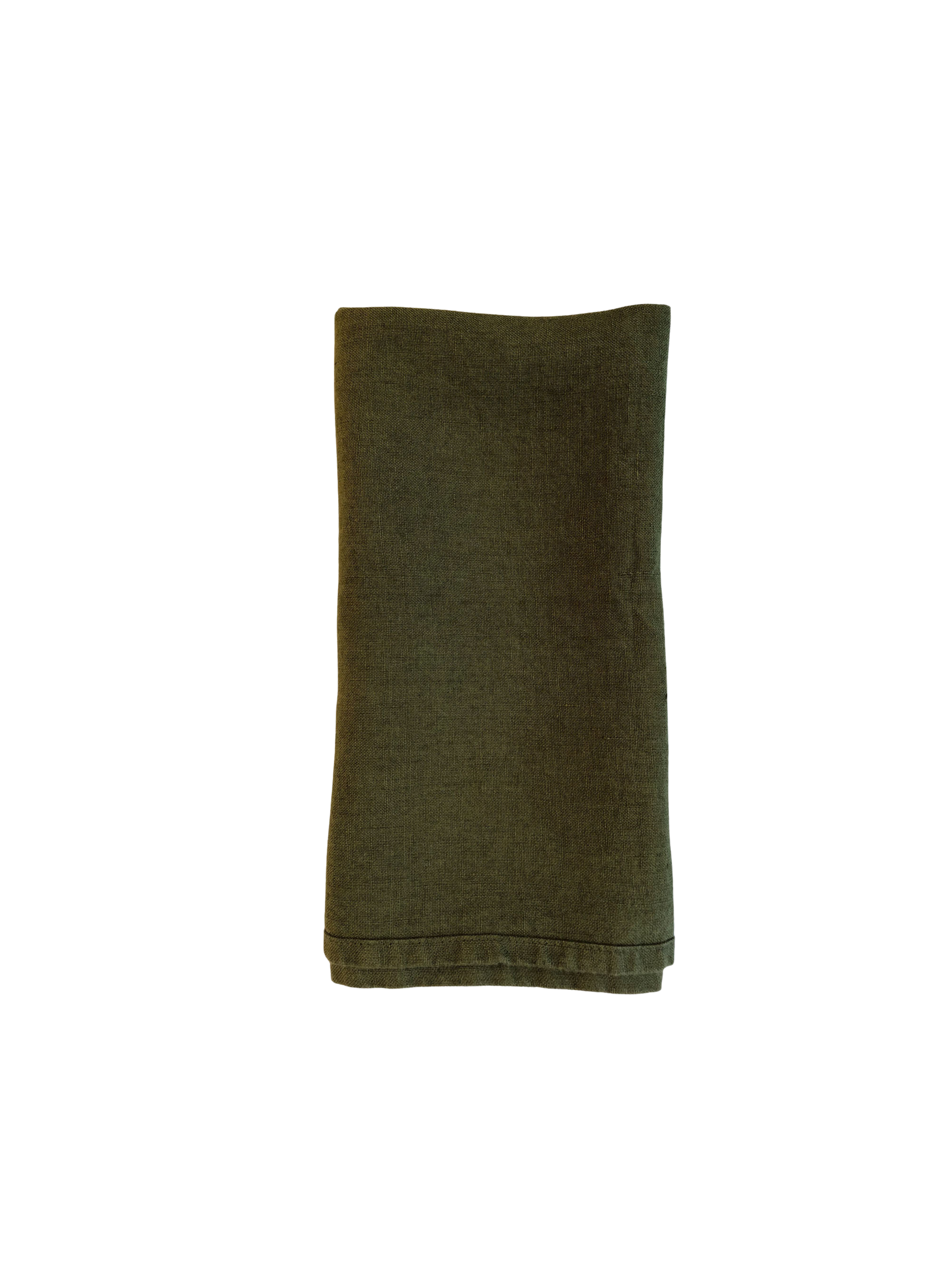 Dark Green Linen Napkin