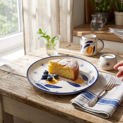 Italian Lemon Plate | 8 Inch (Set of 2)