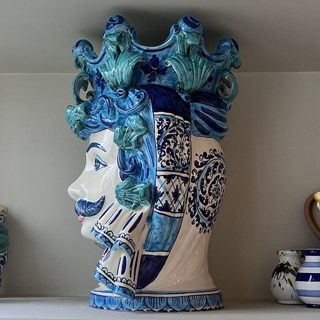 Grand vase Sicilien Corona homme