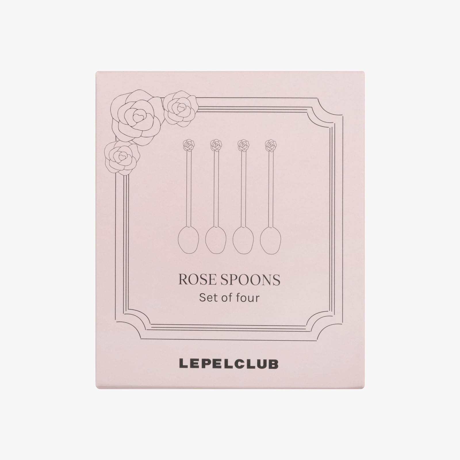 Rose Spoons Set of Four