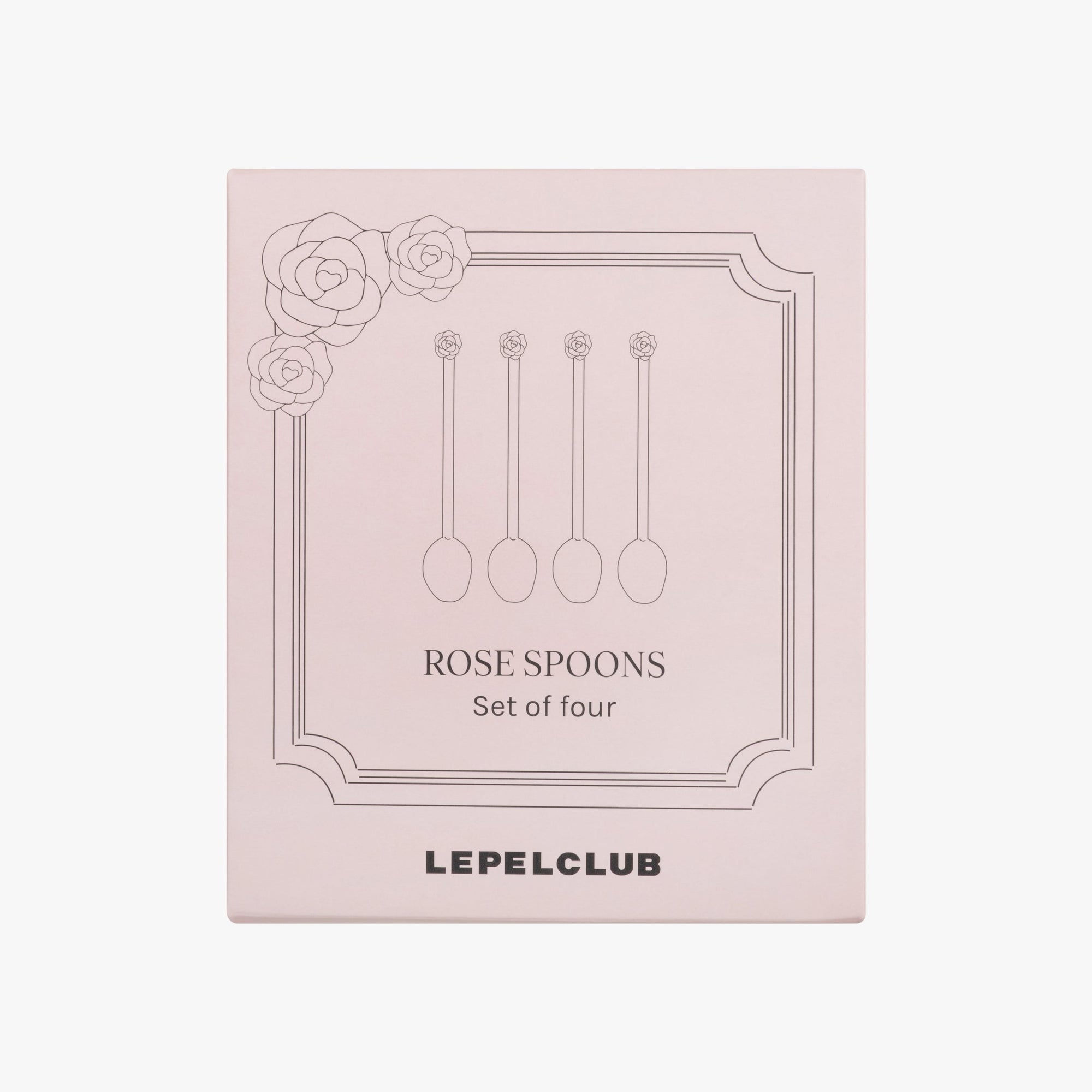 Rose Spoons Set of Four