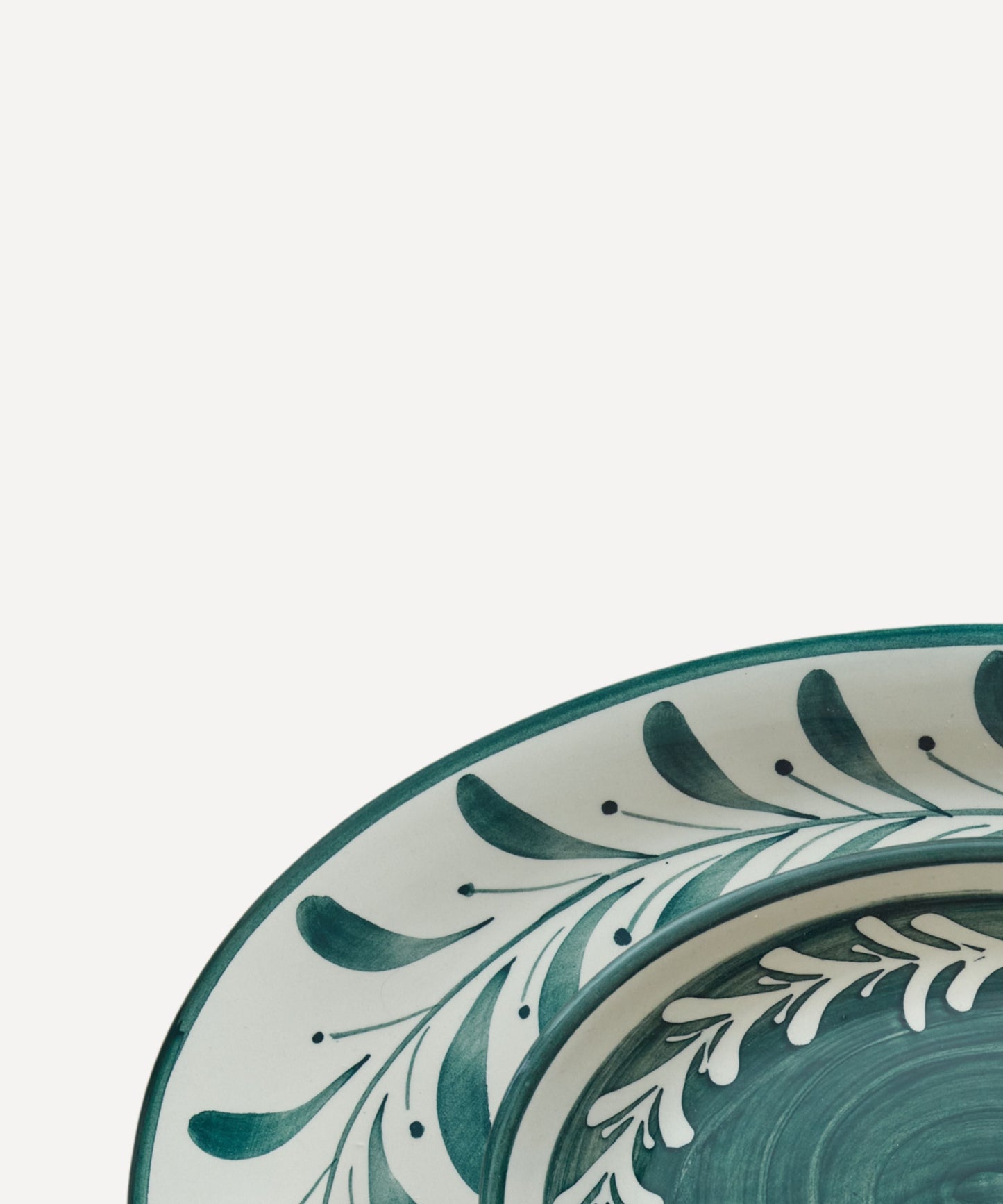 Helecho Serving Trays (set of two) - Teal