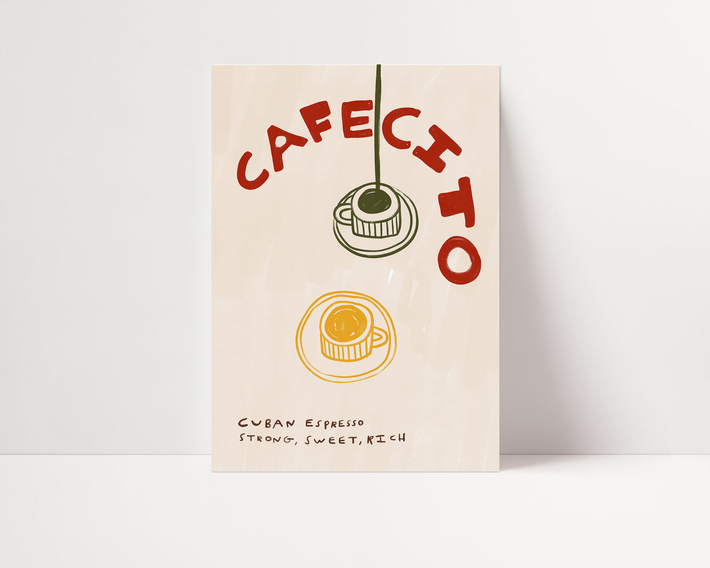 Cafecito | Coffee Print | UNFRAMED