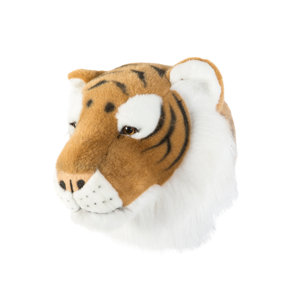 Felix the Tiger Wall Mounted Plush Head