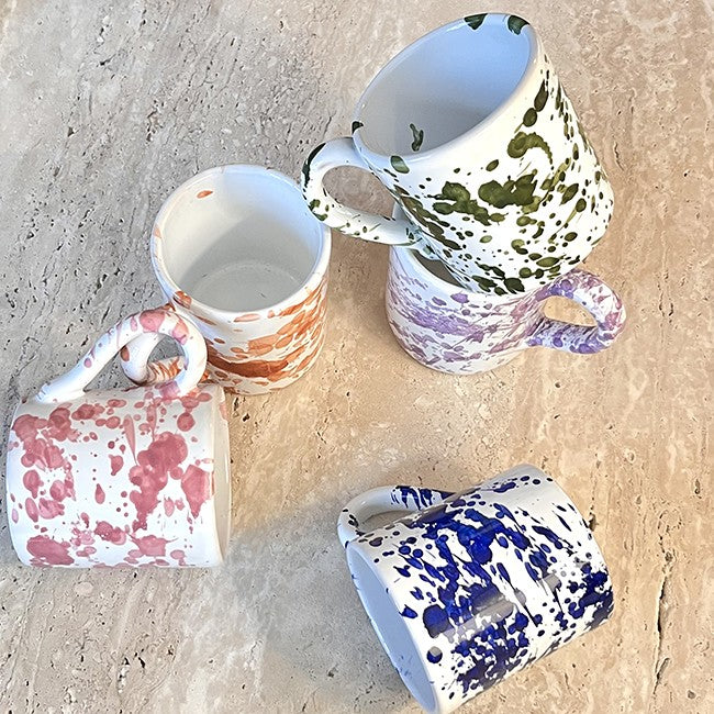 Mug Dots Green