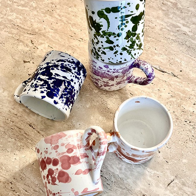 Mug Dots Purple