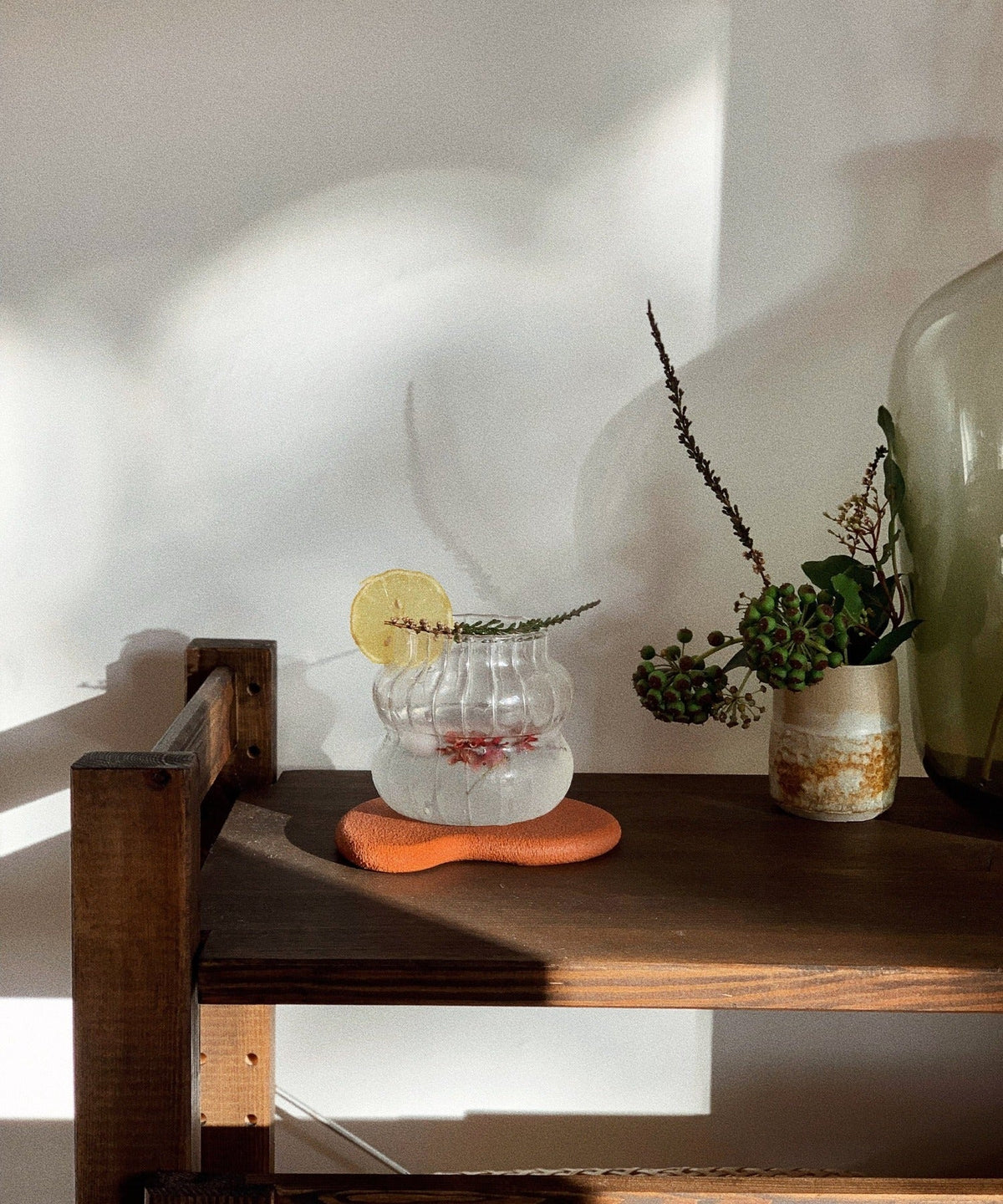 Teth | Coasters 01 | Burnt Ochre