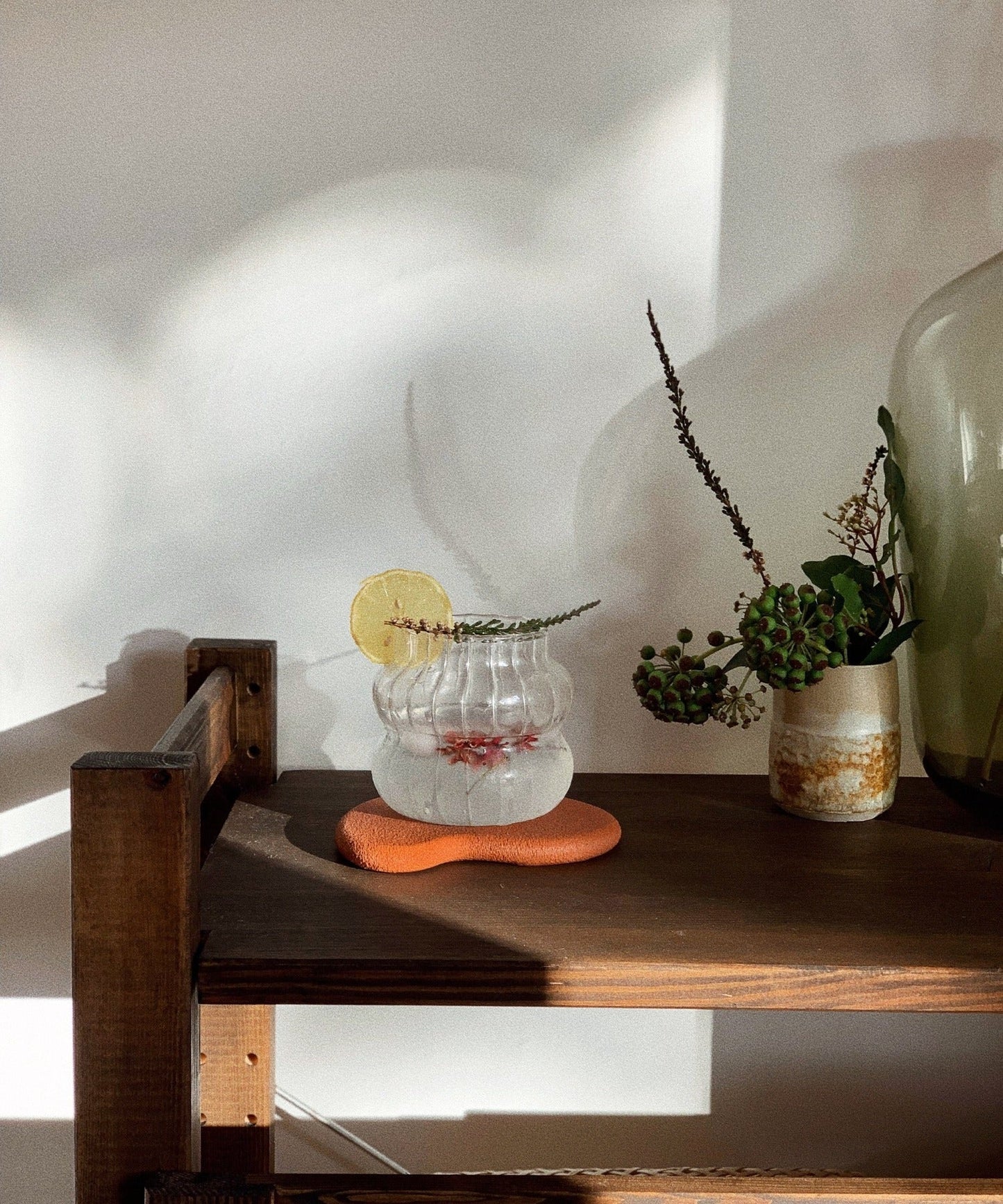 Teth | Coasters 01 | Burnt Ochre