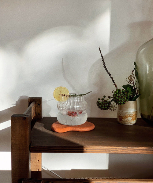 Teth | Coasters 01 | Burnt Ochre