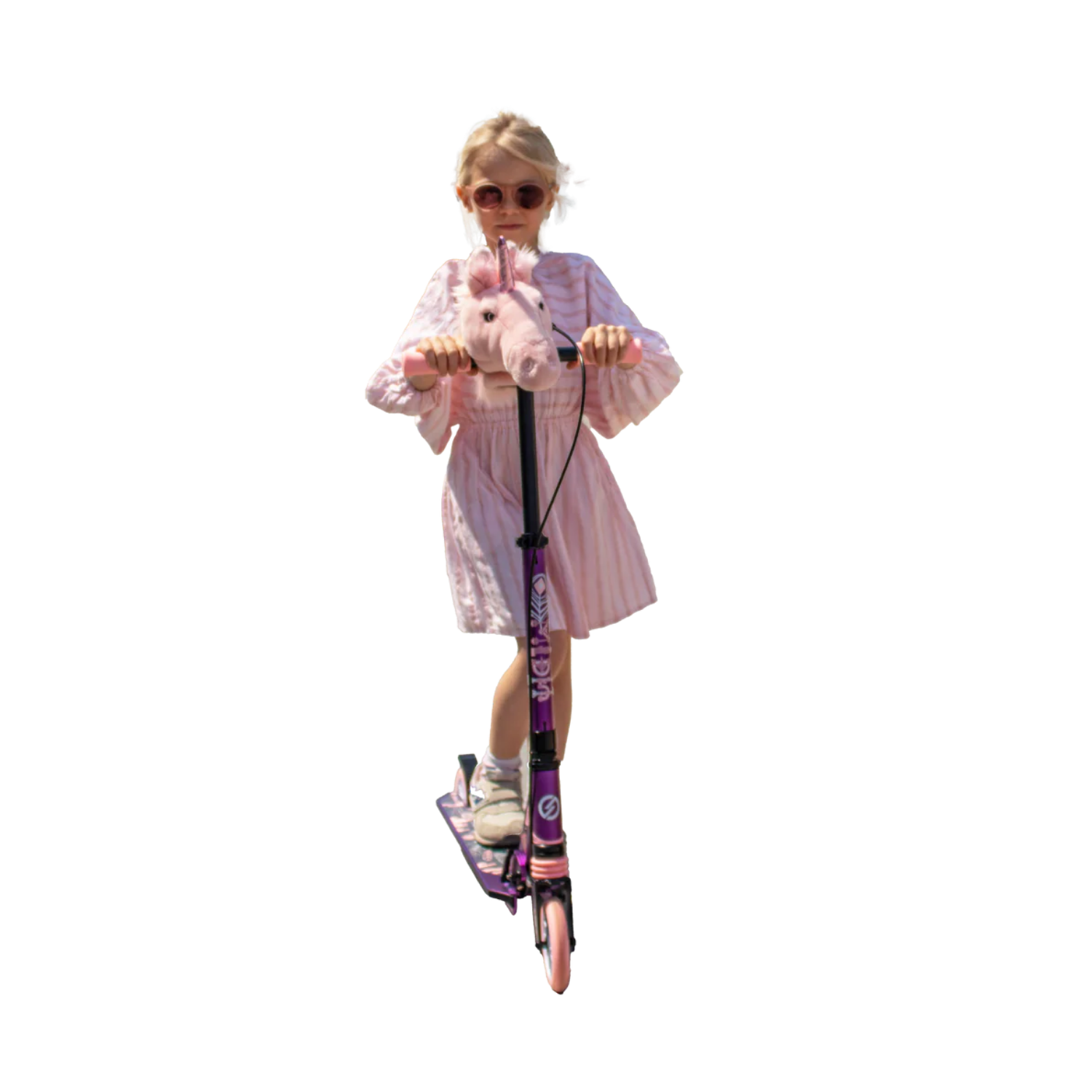 Pink Unicorn Scooter Head