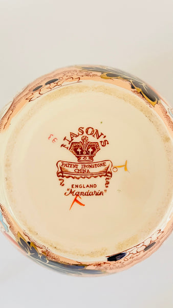 Antique Mason’s Mandarin Lamp