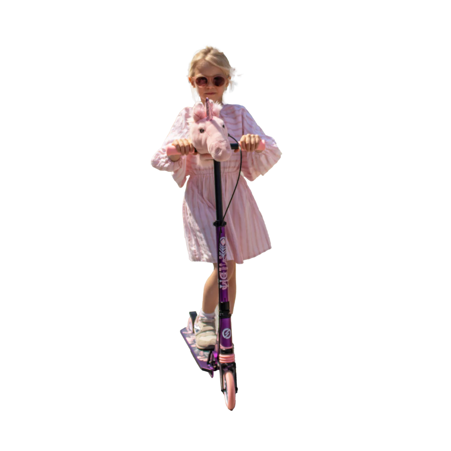 Pink Unicorn Scooter Head