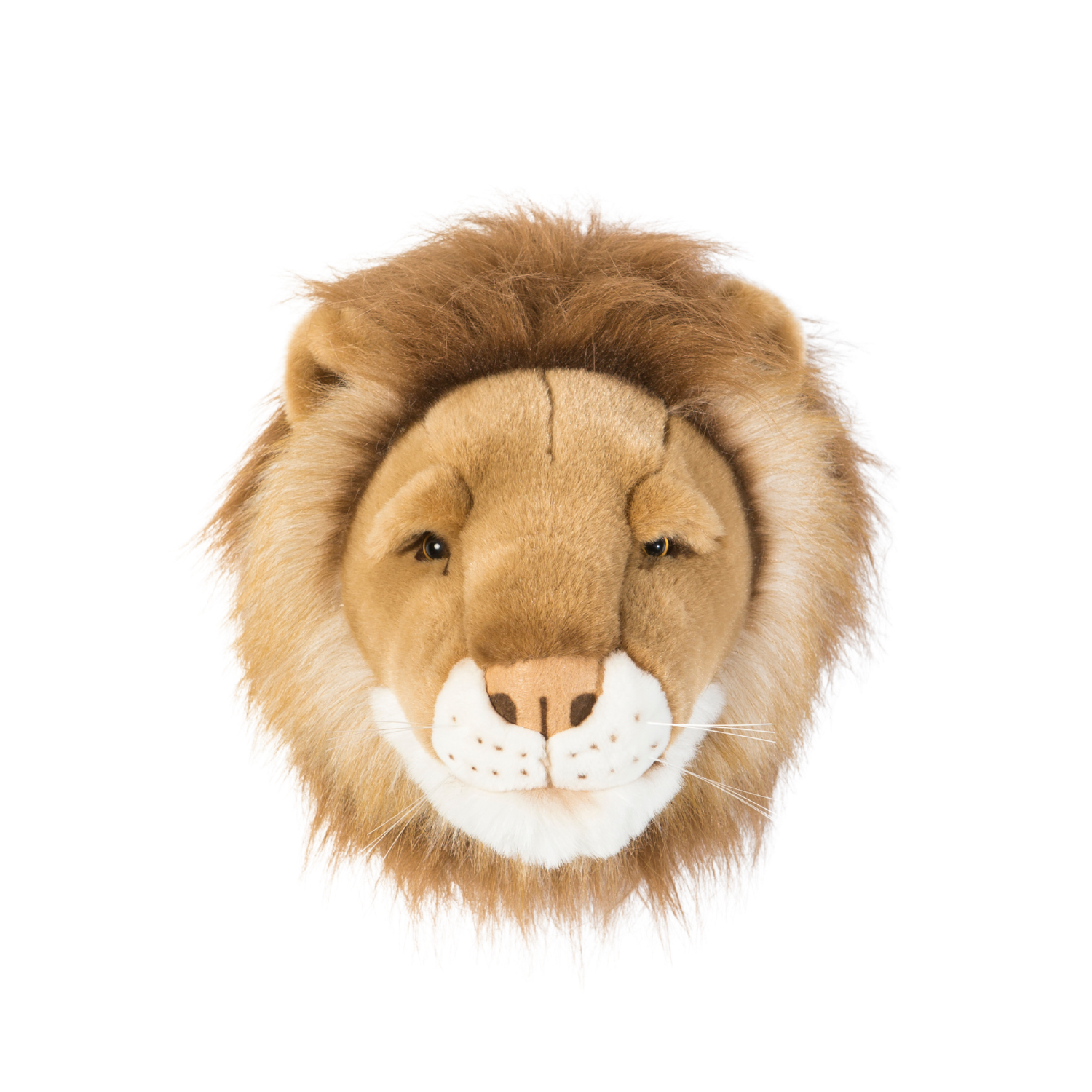 Cesar the Lion Wall Mounted Plush Head