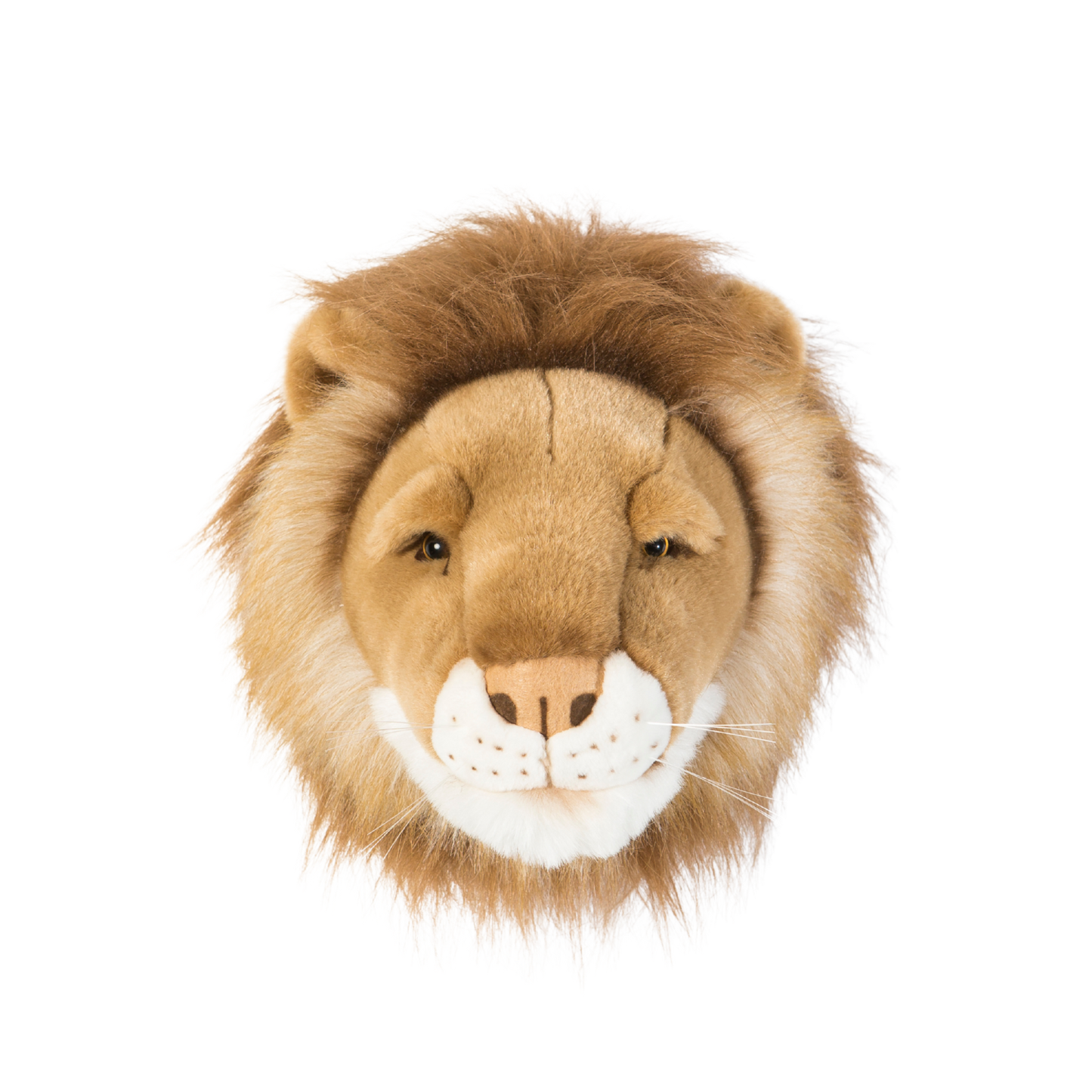 Cesar the Lion Wall Mounted Plush Head