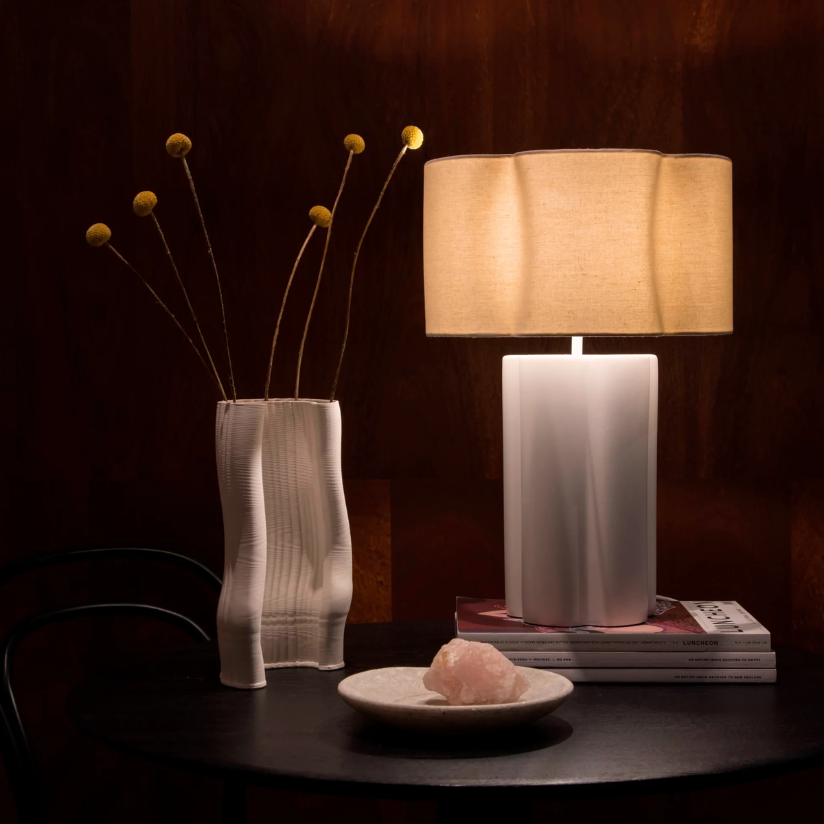 Flower Ceramic Table Lamp
